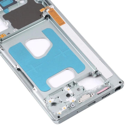 Samsung Galaxy Note20 Frame Replacement for Daily Repairs middle frame bezel replacement showing ports and adhesive