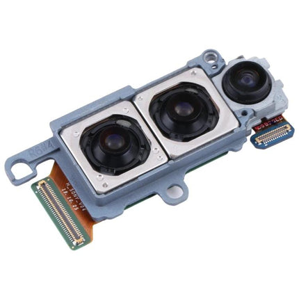 Samsung Galaxy S20 Camera Replacement for Everyday Photography - US model telephoto, wide and main camera replacement kit on white background