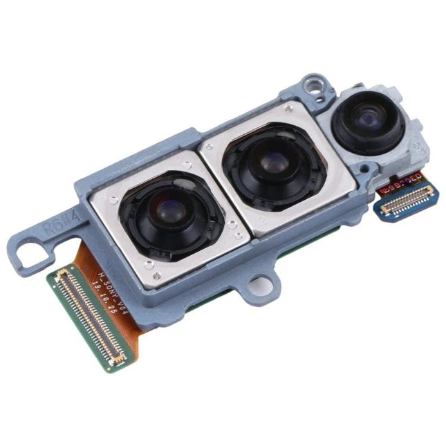 Samsung Galaxy S20 Camera Replacement for Everyday Photography - US model telephoto, wide and main camera replacement kit on white background