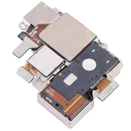 Replacement Camera Set for Samsung Galaxy S21 Ultra Daily Use - close-up of replacement camera module for main and telephoto lenses