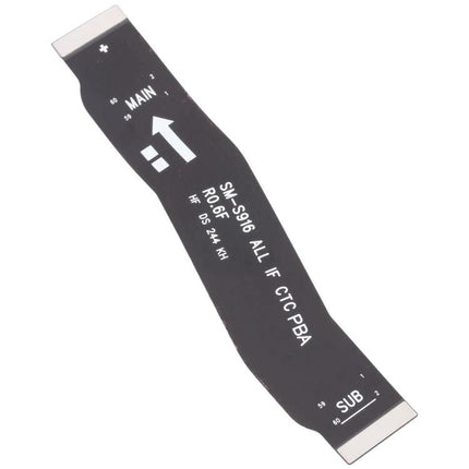 Samsung Galaxy S23+ Flex Cable for Everyday Phone Fixes - black replacement main-to-subboard ribbon cable for repairs