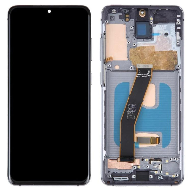 Samsung Galaxy S20 Screen for Everyday Device Repairs replacement LCD and digitizer assembly front and back view