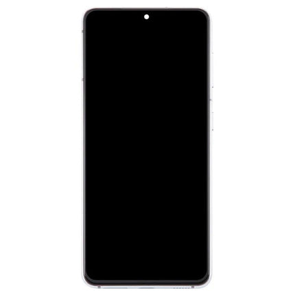 Samsung Galaxy S21 Screen for Daily Phone Communication replacement display - front view showing intact black screen and front camera cutout