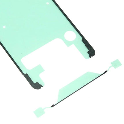 Adhesive for Repairing Samsung Galaxy S23+ Phone Housing - green pre-cut front housing adhesive for quick repair