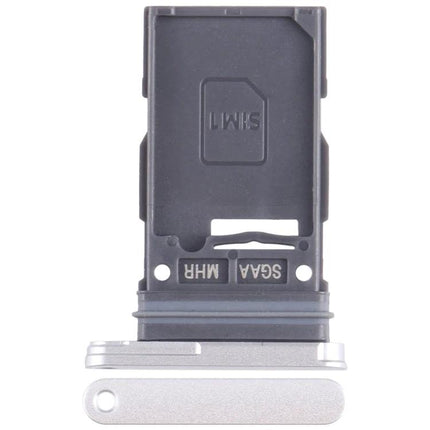 Samsung Galaxy S23 FE SIM Card Tray for Daily Phone Essentials – replacement tray with SIM and microSD slots, silver ejector hole visible