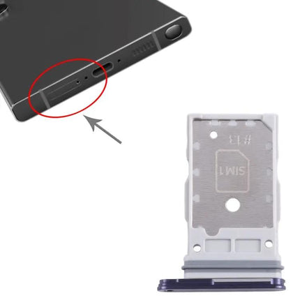 Samsung Replacement SIM Card Tray Black For Phones