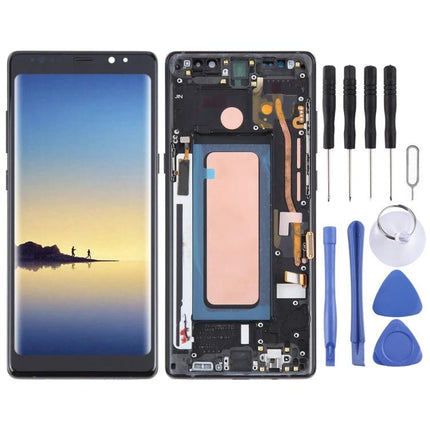 Replacement Screen for Samsung Galaxy Note 8 Daily Use full LCD assembly with tools kit for restoring cracked or unresponsive display