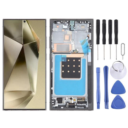 Replacement Screen for Samsung Galaxy S24 Ultra Daily Use Essentials - replacement display assembly with tools for quick cracked screen repair