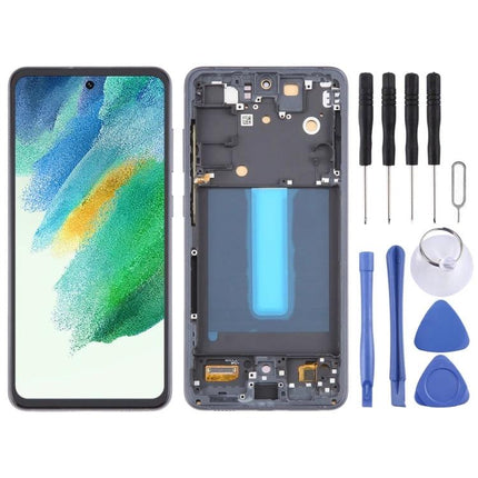 Samsung Galaxy S21 FE Replacement Screen for Daily Repairs with LCD digitizer assembly and repair tools kit