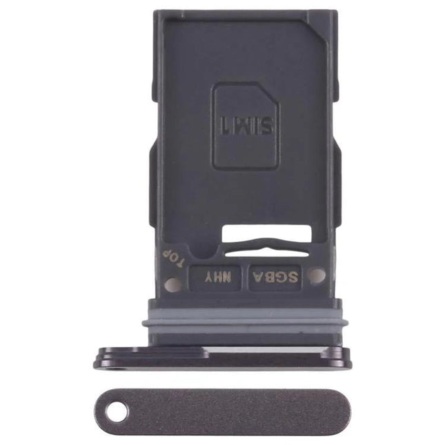 Keep Your Samsung Galaxy S24 FE Connected for Daily Use - replacement SIM card tray and cover for damaged tray, black