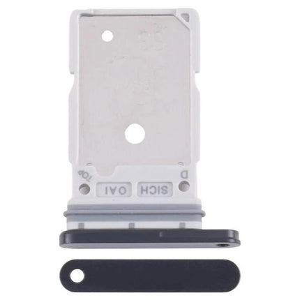 Samsung SIM Card Tray for Everyday Mobile Connectivity Essentials - white replacement SIM tray with black cover