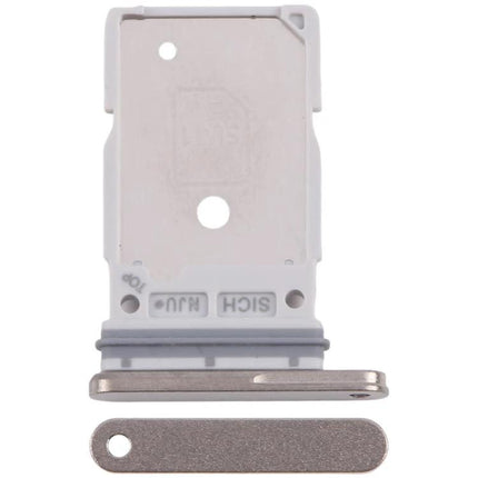 Samsung SIM Card Tray for Everyday Mobile Connectivity Essentials - white replacement SIM tray and ejector cover for restoring phone connectivity