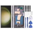 For Samsung Galaxy S23 Ultra SM-S918B 6.72 inch(Not Fingerprint) / Black