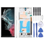 For Samsung Galaxy S22 Ultra SM-S908B 6.72 inch(Not Fingerprint) / Silver