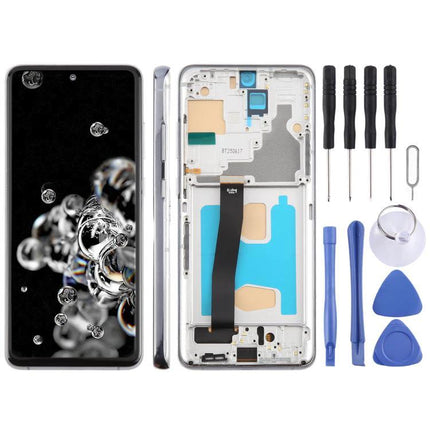 Galaxy S20 Ultra Replacement Screen for Everyday Repairs - full display assembly with tools kit for DIY phone repair