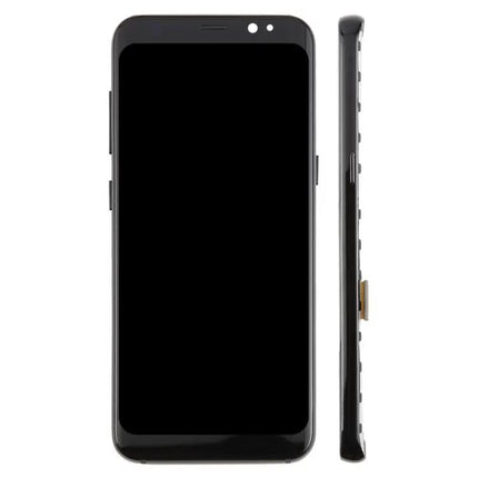 Galaxy S8 Replacement Front Screen Black