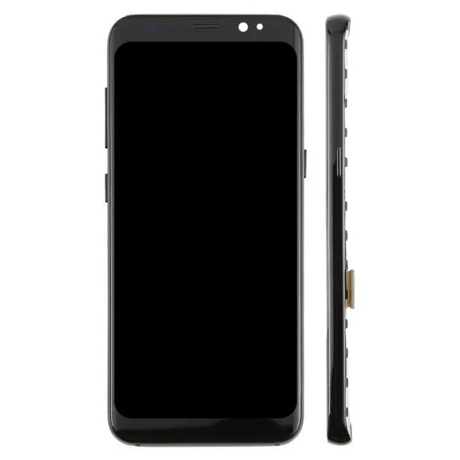 Galaxy S8 Replacement Front Screen Black