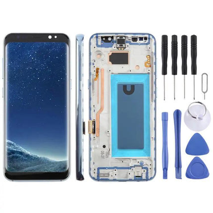 Galaxy S8 Replacement Front Screen Black