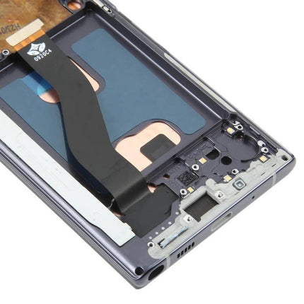 Keep Your Samsung Galaxy Note10 Screen Ready for Daily Tasks replacement LCD and digitizer assembly showing internal connectors and flex cable
