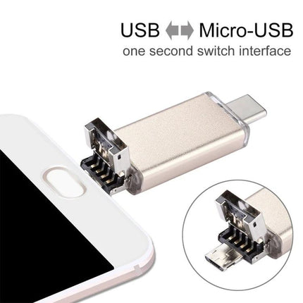 Compact USB Drive for Storing Everyday Files on Devices - compact plug-and-play USB to micro-USB adapter for quick phone photo backup