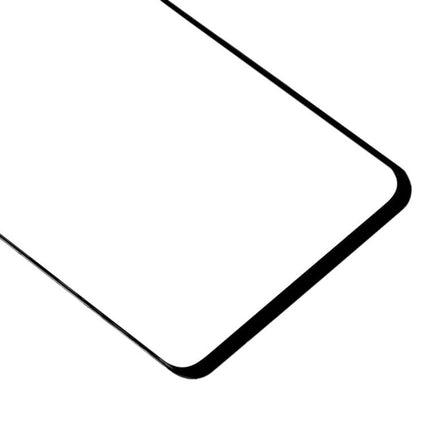Replacement Front Glass for Samsung Galaxy S10+ Daily Use - black replacement front glass panel showing curved corner and edge for everyday screen repair