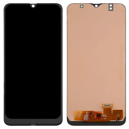 Incell Assembly for Samsung Galaxy A30 Daily Repairs - replacement LCD and touch digitizer, front and back view