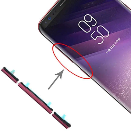 Pink Side Button Replacements For Galaxy S8