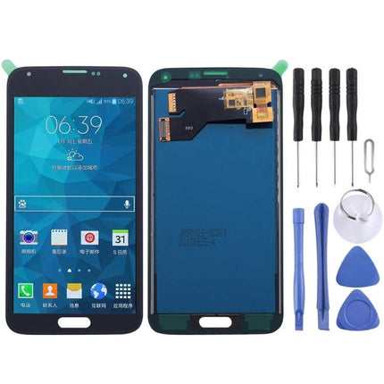 Samsung Galaxy S5 Replacement Screen For Everyday Phone Use - front and back display assembly with repair tools