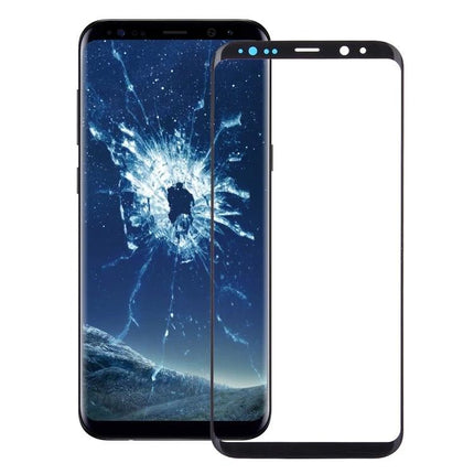 Keep Your Samsung Galaxy S9+ Screen Clear for Everyday Use - replacement front glass lens showing cracked S9+ and new outer screen