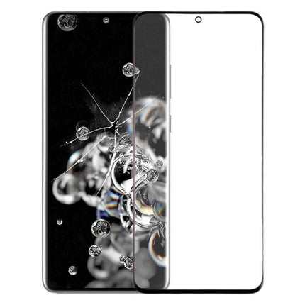 Essential Screen Glass Replacement for Samsung Galaxy Note20 Ultra in Daily Use - cracked vs replaced front glass image