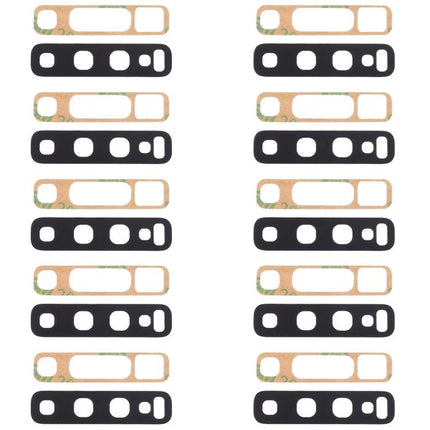 Samsung Galaxy S10 Back Camera Lens for Daily Phone Maintenance replacement camera lens gasket strips shown in multiple pieces