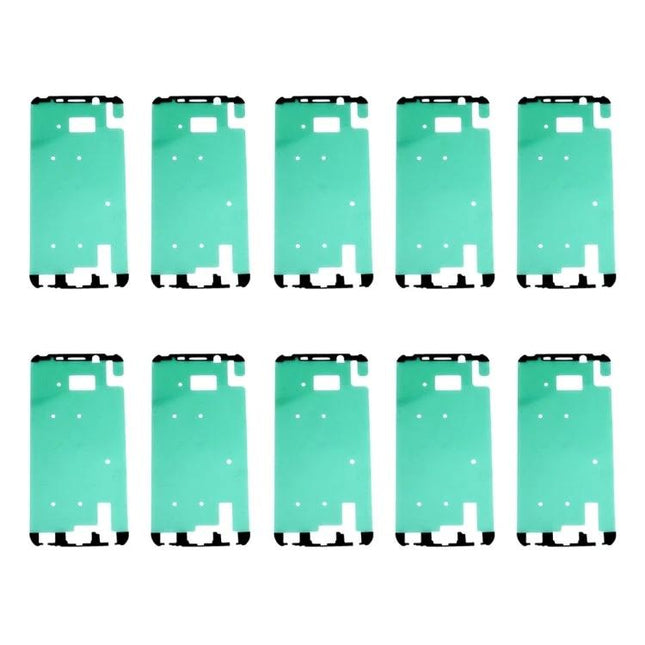 Essential Adhesive for Maintaining Samsung Galaxy S6 Edge+ Devices - ten green front housing repair adhesive strips