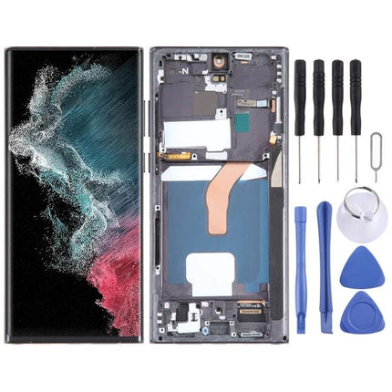 Replacement Screen for Daily Smartphone Maintenance kit showing new display, internal frame and repair tools for DIY home phone screen replacement
