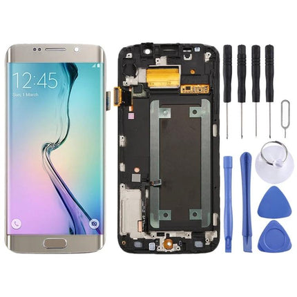 Samsung Galaxy S6 Edge Screen Assembly for Daily Phone Repairs replacement LCD digitizer front panel with tools kit