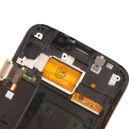 Samsung Galaxy S6 Edge Screen Assembly for Daily Phone Repairs replacement LCD display and touch digitizer showing internal connectors