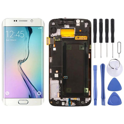 Samsung Galaxy S6 Edge Screen Assembly for Daily Phone Repairs replacement LCD touch digitizer with tools kit for cracked or unresponsive screen