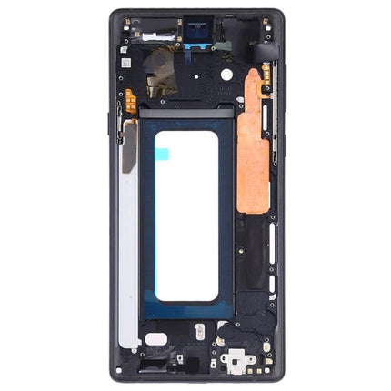 Essential Samsung Galaxy Note9 Middle Frame for Phone Upkeep replacement part showing internal frame and component mounts
