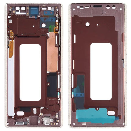 Essential Samsung Galaxy Note9 Middle Frame for Phone Upkeep replacement inner chassis showing front and back views