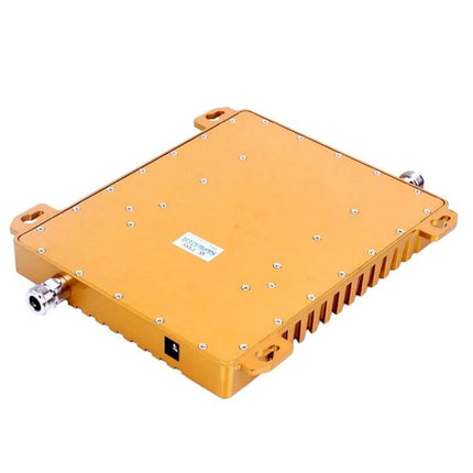Compact Mini Signal Repeater for Mobile Coverage in Homes and Offices - gold indoor GSM900 WCDMA2100 booster up to 500sqm