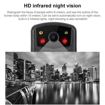 ZF902 Waterproof Mini DVR for Law Enforcement Recording - compact waterproof mini DVR with HD infrared night vision for discreet patrol and investigation footage