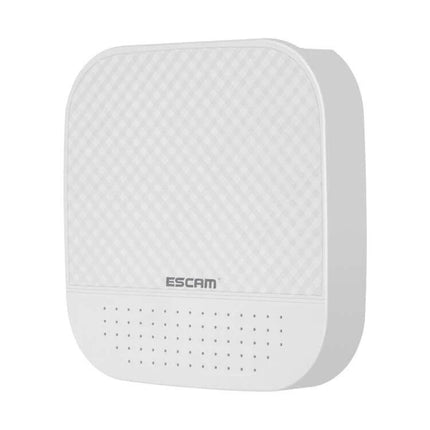 ESCAM PVR204 NVR for Monitoring IP Camera Systems Effectively - white ESCAM network video recorder unit for home surveillance