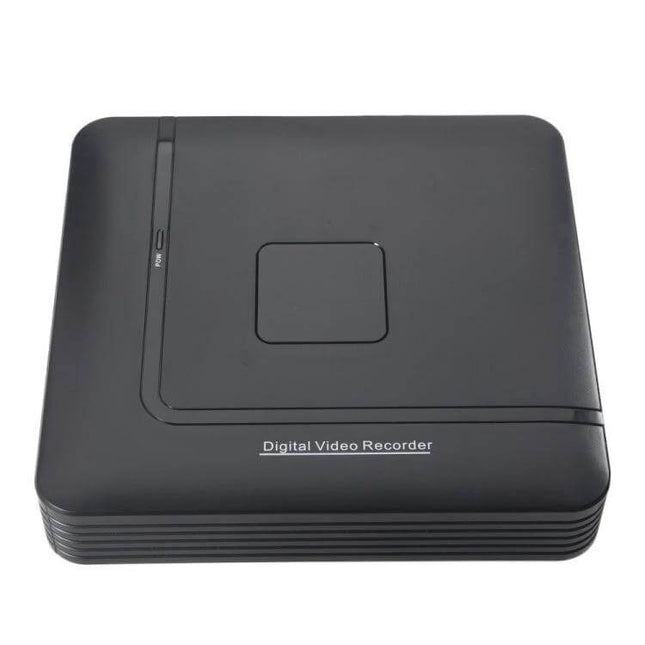 AHD Digital Video Recorder for Easy Remote Surveillance - compact black H.264 DVR with XM cloud remote access for home and office monitoring