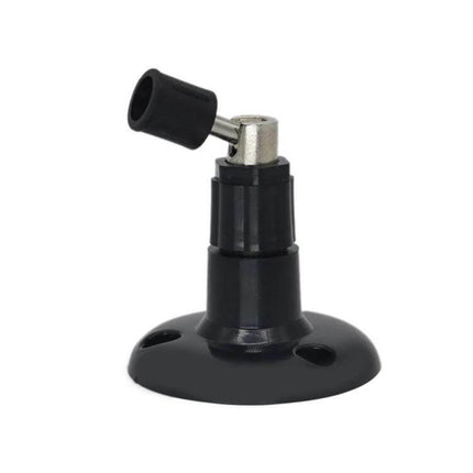 Wall Mounted Bracket for Video Cameras with Rotatable Design - black 360° adjustable wall mount for indoor and outdoor surveillance