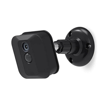 Wall Mounted Bracket for Video Cameras with Rotatable Design mounted on wall holding compact security camera, 360° adjustable angle