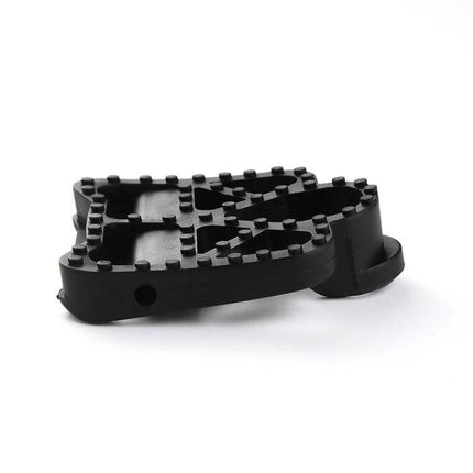 SPD-SL Locking Pedal Adapters for Road Bikes Casual Rides — black rubber adapter shown for converting clipless pedals to street-shoe platform