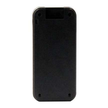 TTGO Black PVC Protective Case for T-Camera Module showing black PVC back cover with access cutouts