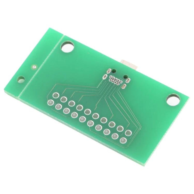 Micro HDMI Female Test Board for Device Repair Testing - green PCB test board for checking Micro HDMI female ports on smartphones and tablets