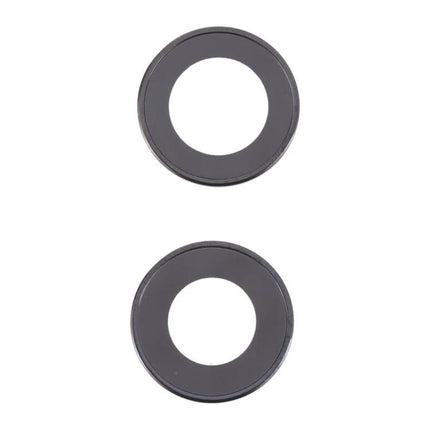 iPhone 13 Camera Lens Protector Ring for Everyday Use - black metal replacement rings to protect rear camera from scratches and impacts