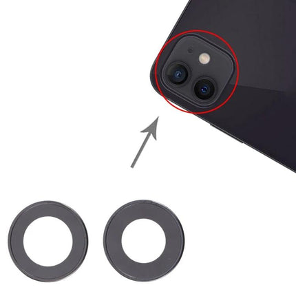 iPhone 13 Camera Lens Protector Ring for Everyday Use - replacement metal hoop to protect rear camera from scratches and impacts