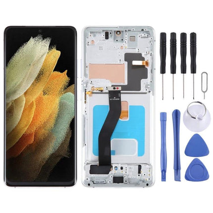 Samsung Galaxy S21 Ultra Screen for Everyday Repairs replacement display and repair tool kit for cracked or unresponsive screens